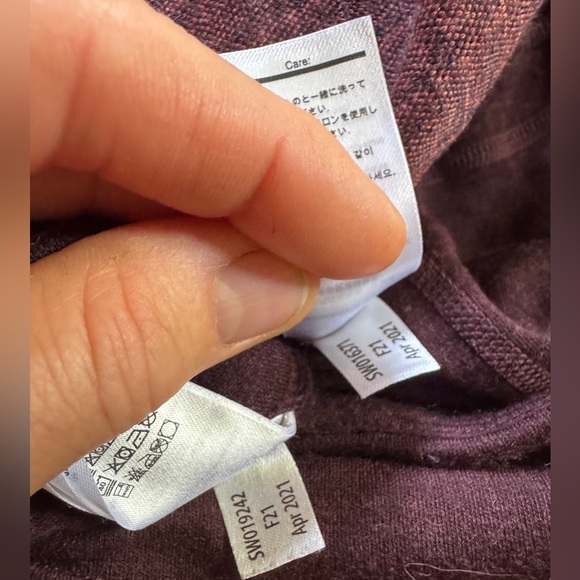 Smartwool Bundle of 2 shirts merino wool zip hoodie crew base layer palm leaf M - Picture 7 of 7